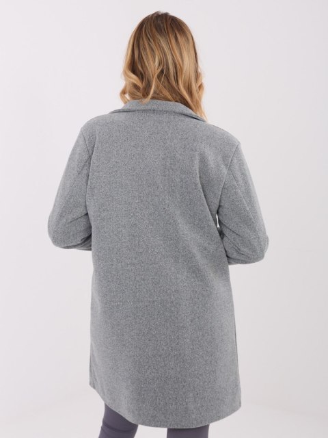 Camelowy Elegancki Płaszcz Przejściowy z Kieszeniami IT-PL-20238.23