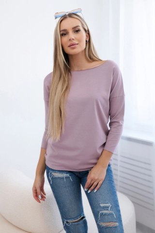 Bluzka Casual ciemny różowy