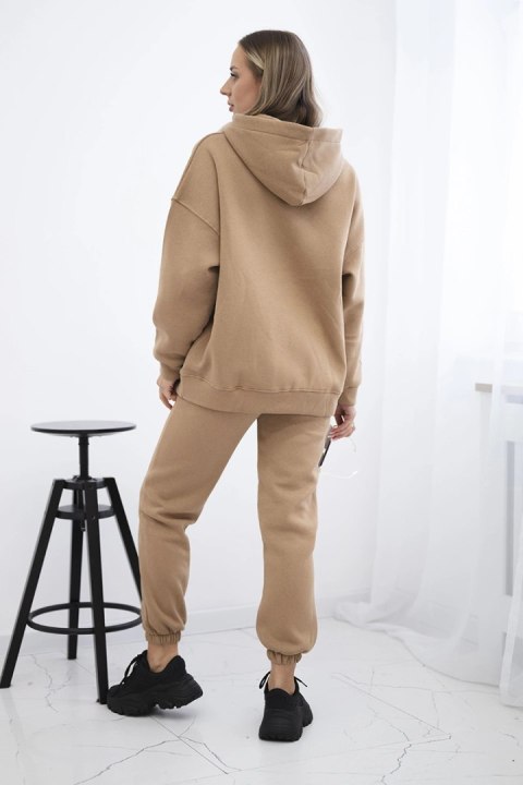 Camelowy komplet dresowy L'Amour