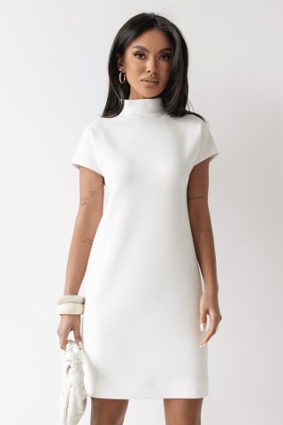 Śmietankowa sukienka dzianinowa KLER