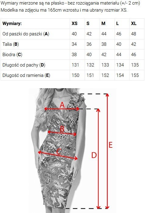 404-15 Elegancka długa sukienka z kopertowym dekoltem i rozcięciem - zieleń butelkowa - XS