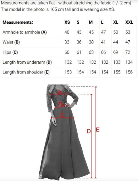 643-7 Elegancka wieczorowa suknia maxi z rozcięciem i różami - błękitna - XS
