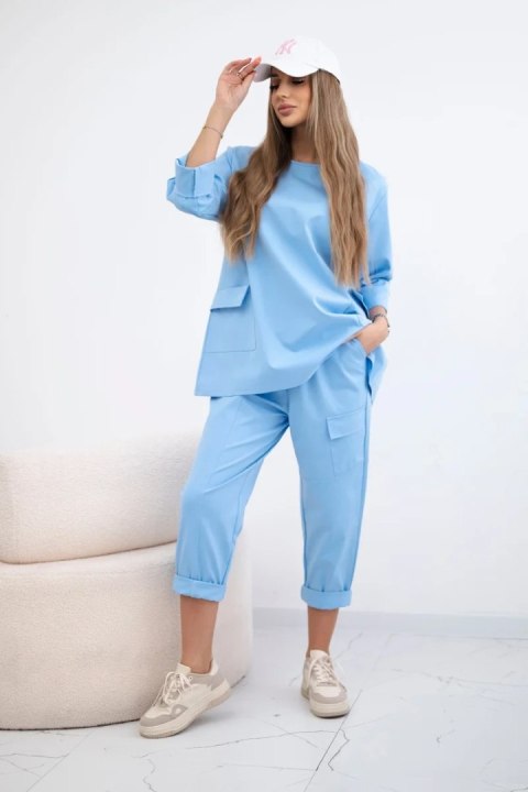 Niebieski komplet dresowy Punto