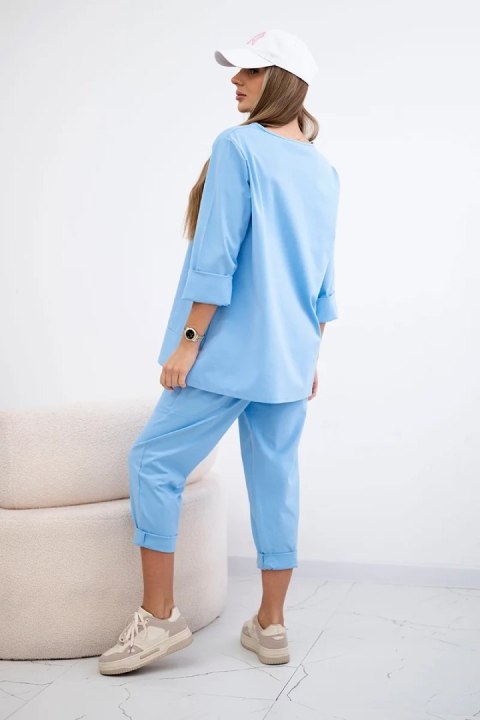 Niebieski komplet dresowy Punto