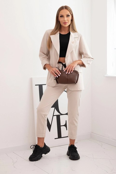 Beżowy komplet damski Punto