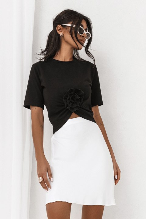 Kremowa mini spódnica LISSE