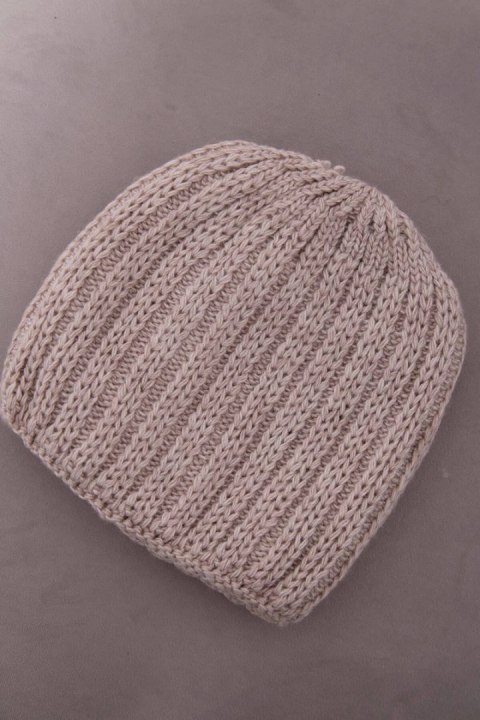 Czapka damska Rebeka K345 beżowa