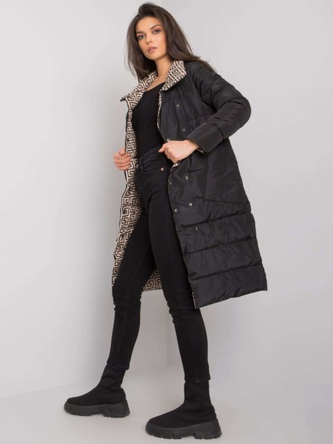 Czarna Pikowana Kurtka Zimowa Alabama YP-KR-bx4287.57