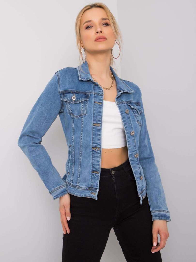Damska kurtka jeansowa
